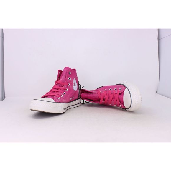 Converse Chuck Taylor Tri Zip Hi Cosmo Pink 545020C Women's - Picture 7 of 8